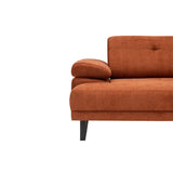 Windhoek Small (178 x 100 x 155 cm) Orange Hörnsoffa Höger