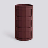 Facet Cabinet 30 38 × 38 × 71 cm Skåp Burgundy