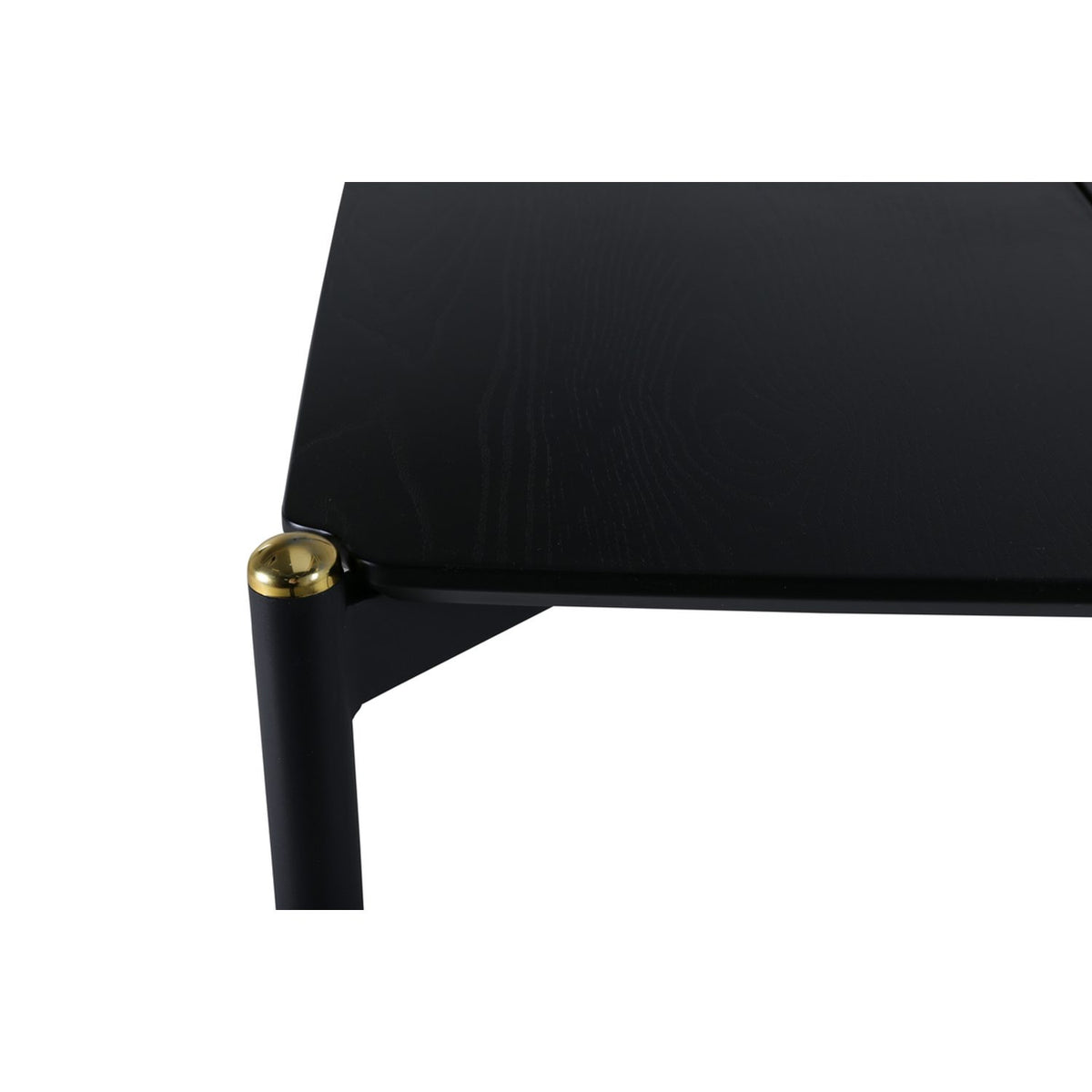 Pelle Rektangulärt matbord Svart, Fanér, 190 x 90