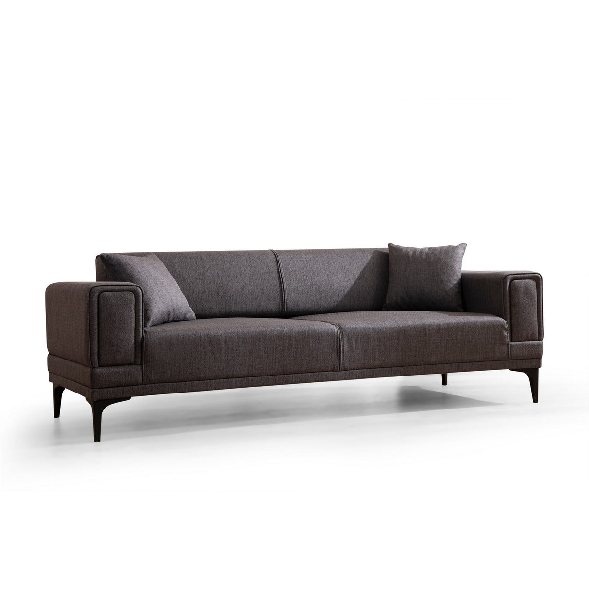 Horizon (230 x 95 x 77 cm) 3-sitssoffbädd Mörkgrå