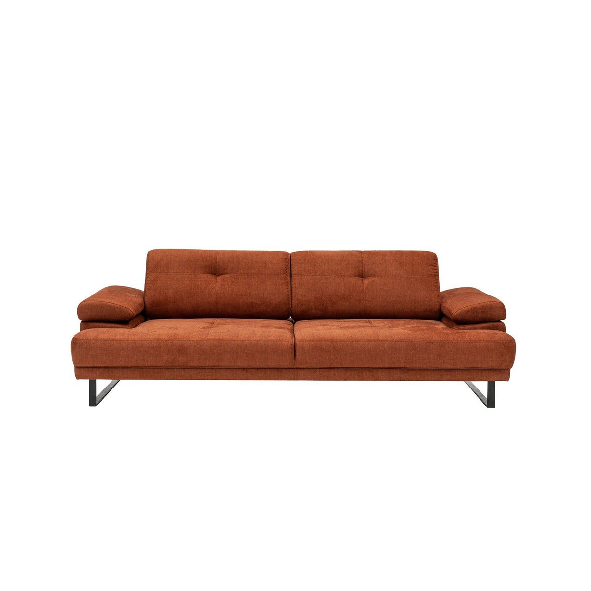 Quito (239 x 99 x 83 cm) 3-sits bäddsoffa Orange