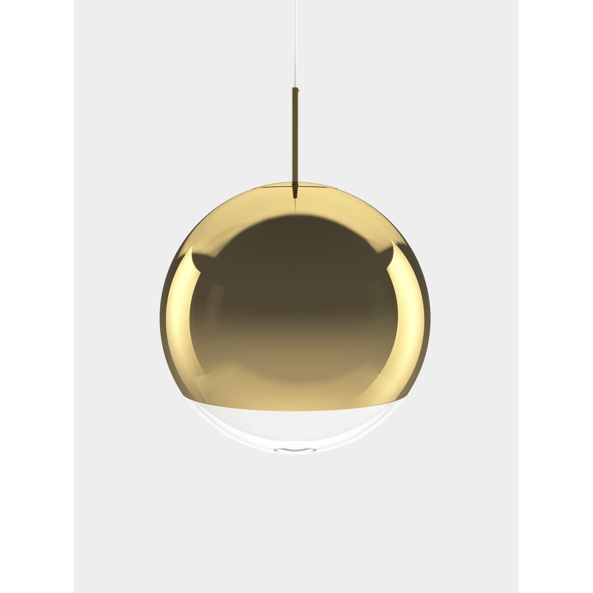 Mirror Ball Pendellampa Gold, 50 cm