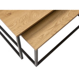 Classico Satsbord 75x75 cm Naturlig ek
