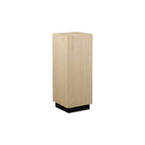 Napoli Piedestal Vitpigmenterad Ek, 80 cm