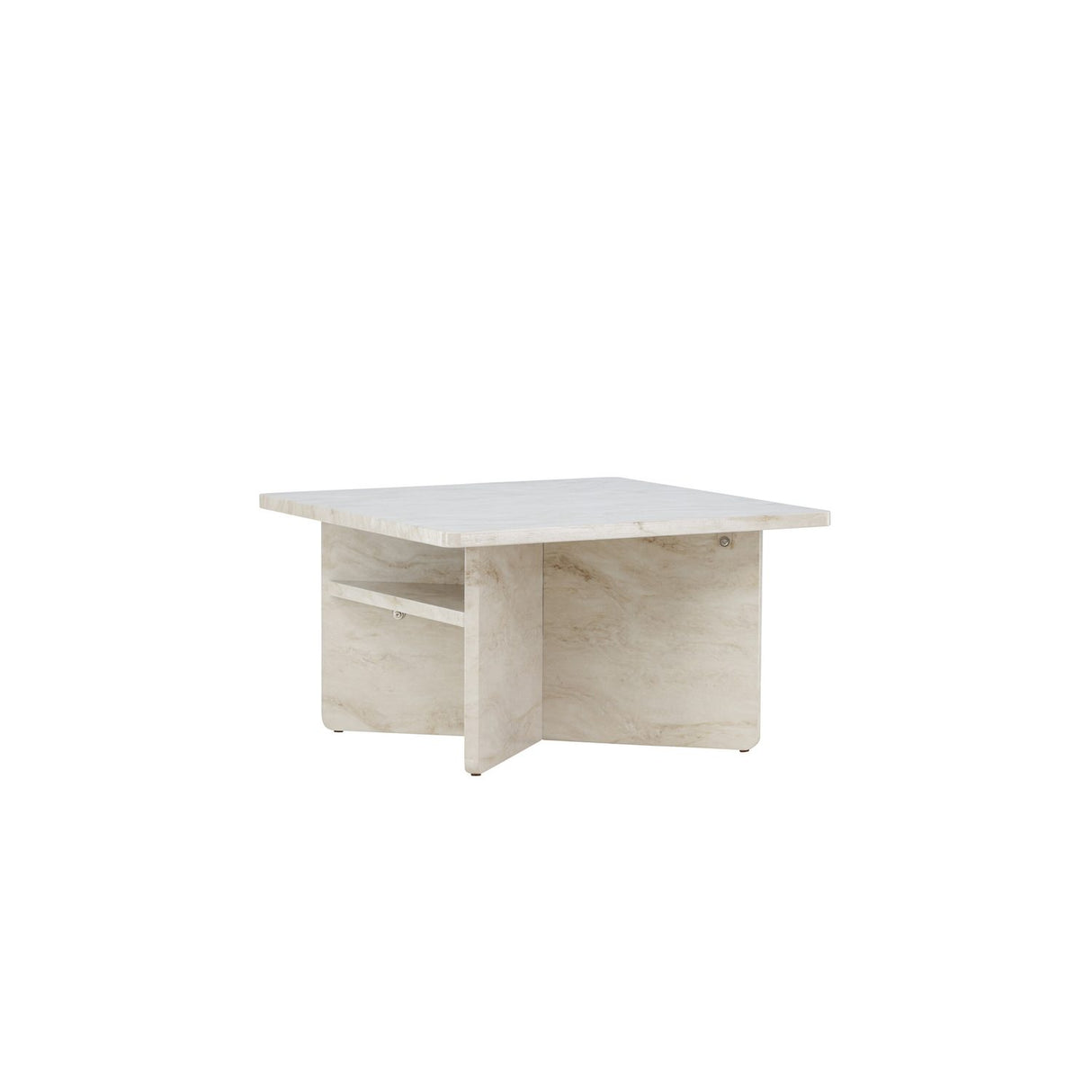 Ålesund Soffbord Beige, 75 x 75