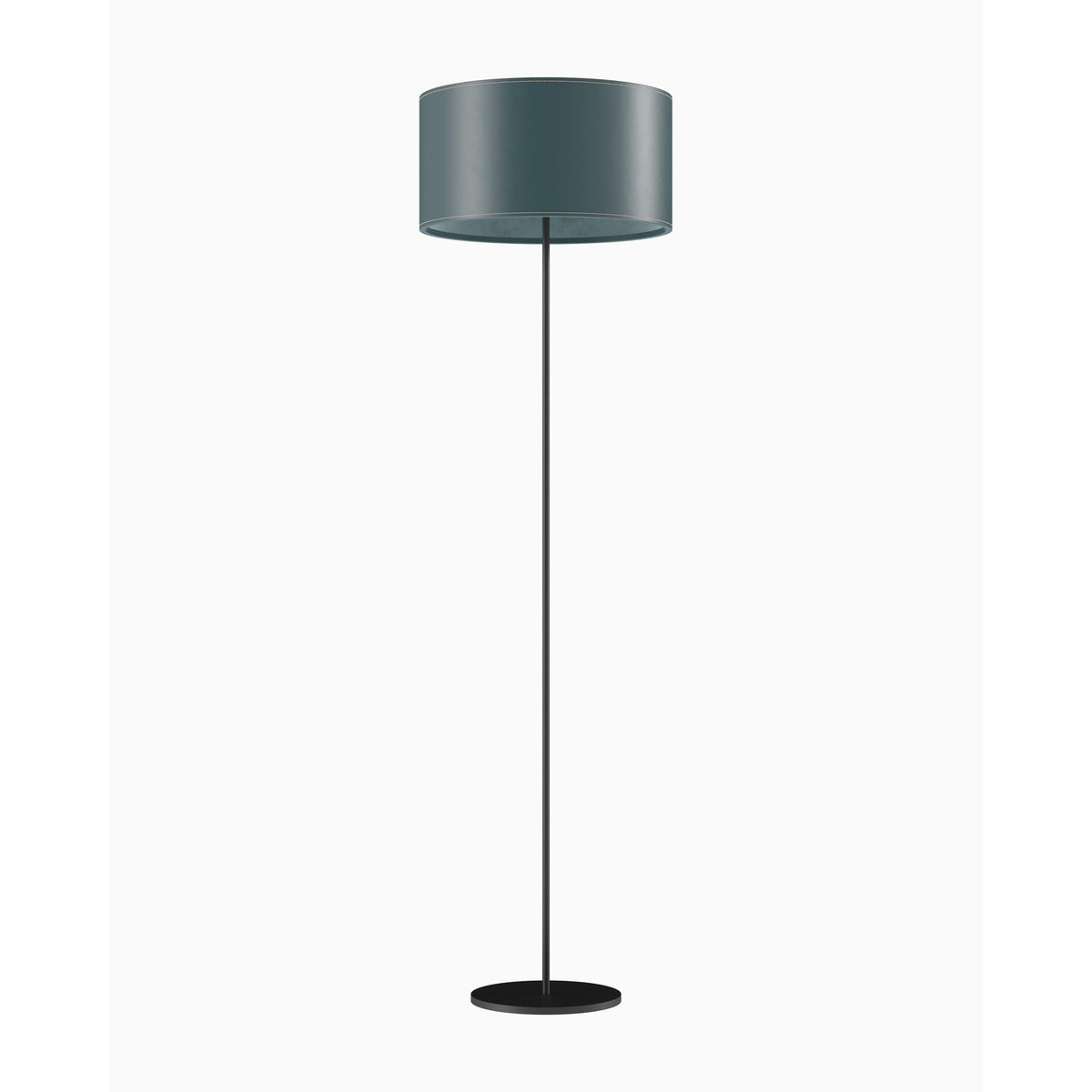 Cylinder 42 cm Golvlampa Ocean Blue