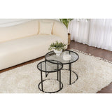 Mastiko Mini Set (42 x 39 x 42 cm) Svart Soffbordsset