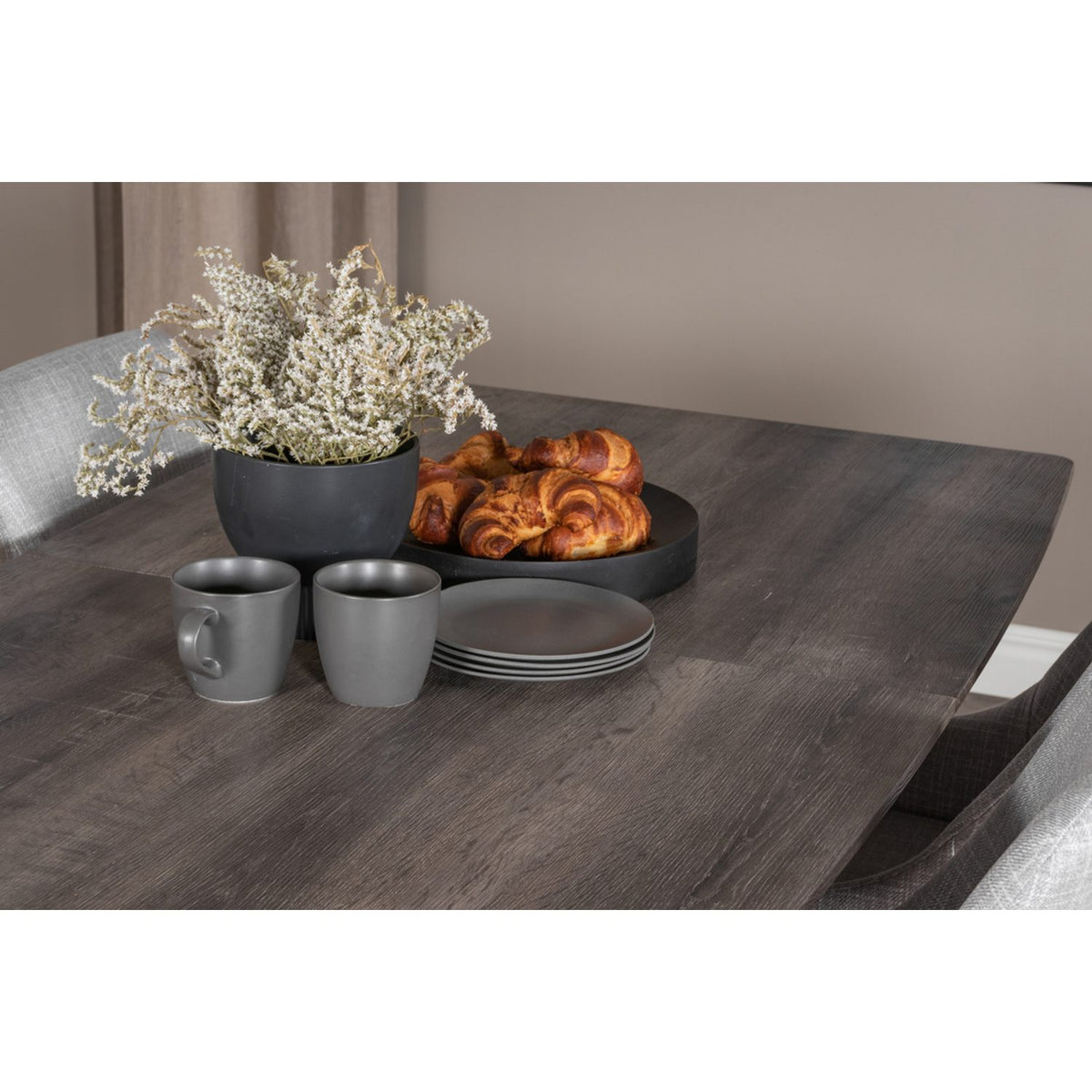 Inca, Plaza Rektangulär matgrupp Grå,Vit, Grå,Vit, 160 x 85