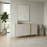 Prague (150 x 82,9 x 40,5 cm) Konsolbord Sandsten naturlig ek