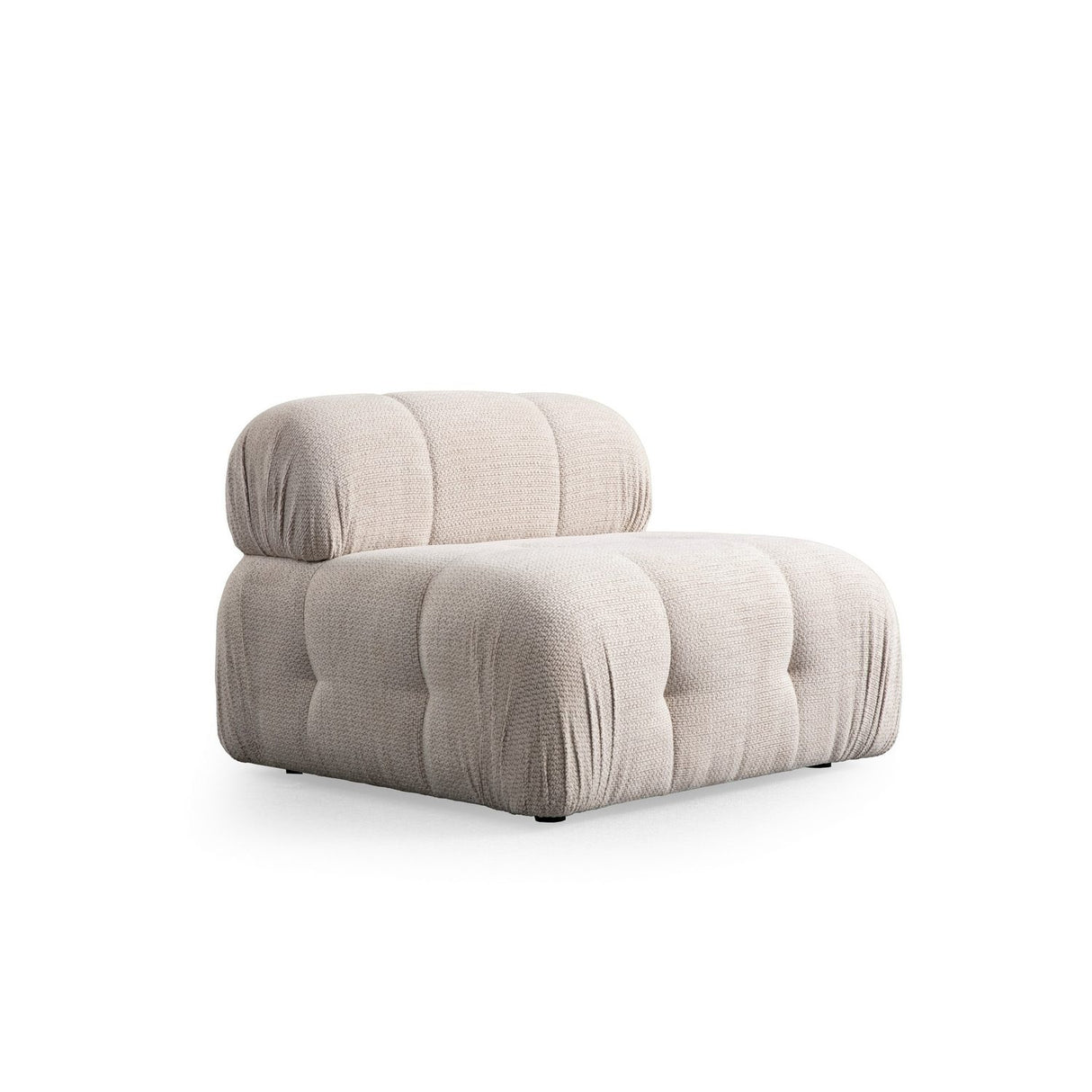 Colombo 3 (290-160 x 95 x 75 cm) Hörnsoffa Gräddvit