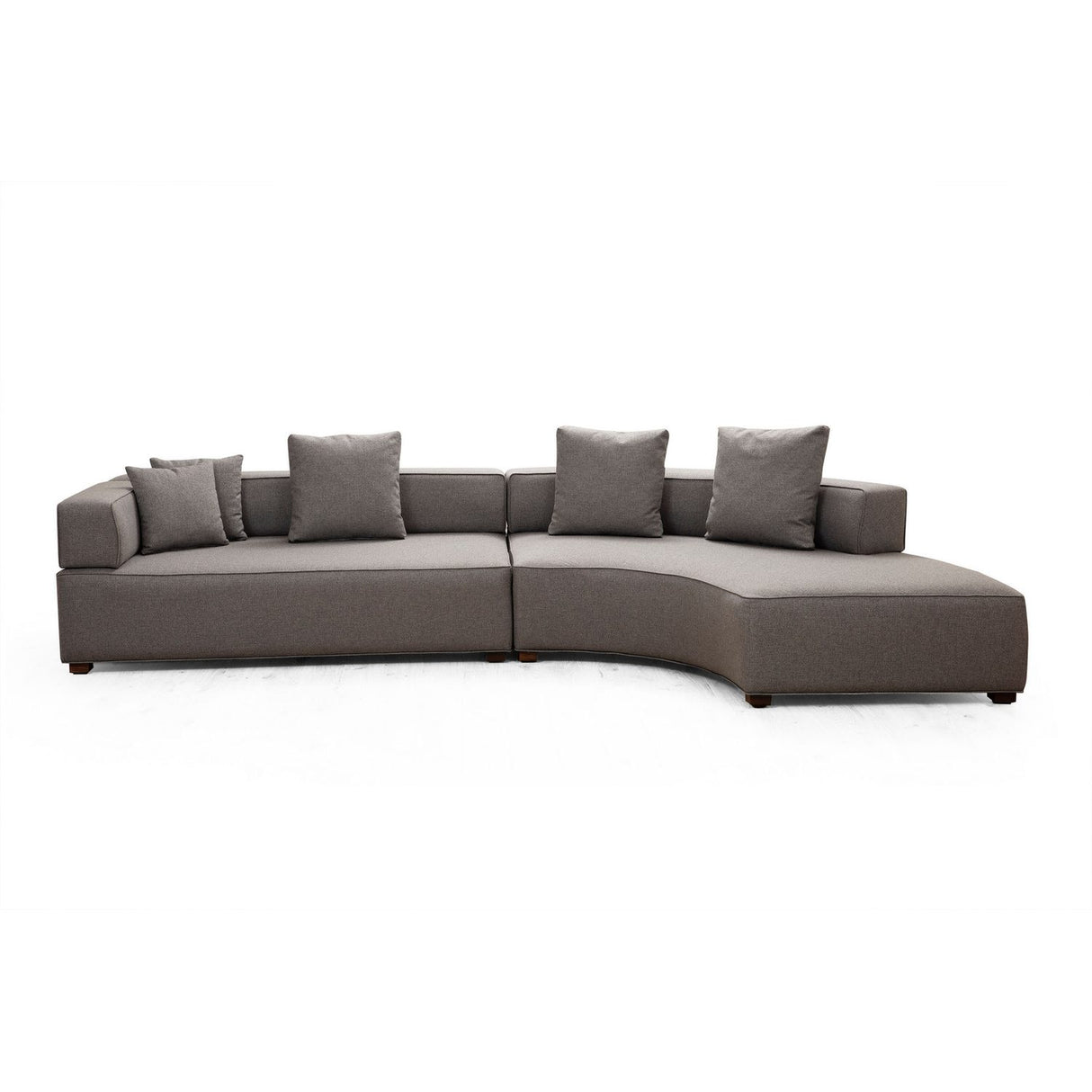Gondol (180-105 x 70 cm) Grå Hörnsoffa