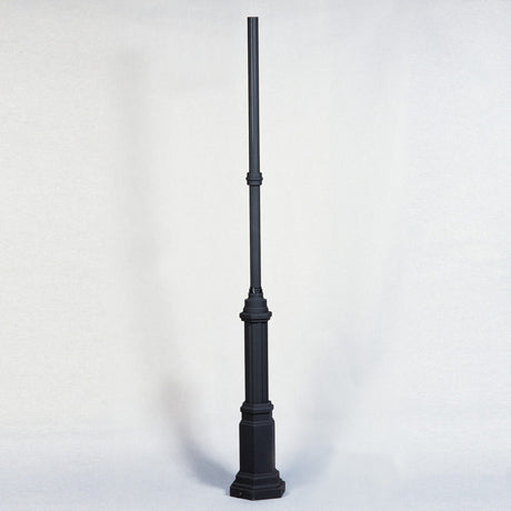 Hercules 263 cm Belysningsstolpe Svart