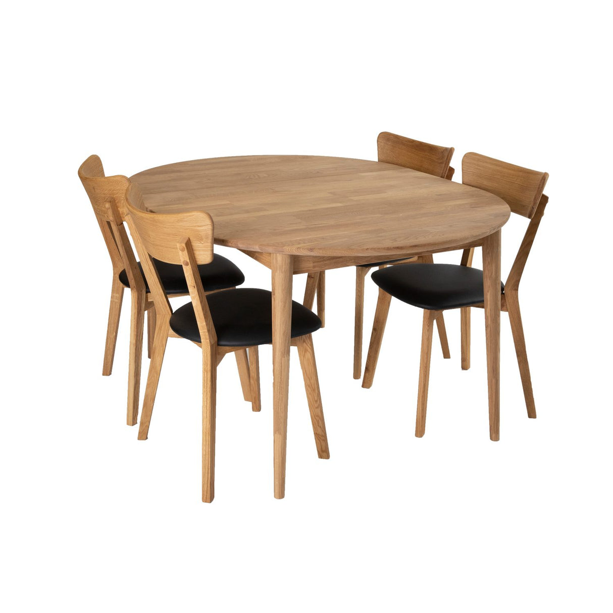 Alborg 110/150 med 4 Växjö Stolar