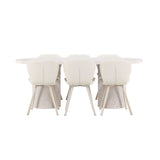 Narvik, Lilja Oval matgrupp Beige, Beige, 200 x 100