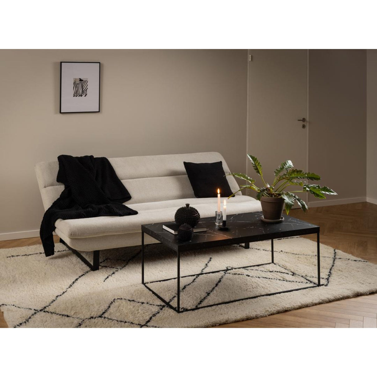 Arbonne Bäddsoffa 91x200x124 cm