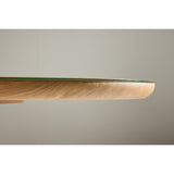 Castor Ovalt matbord Natur, 200 x 90