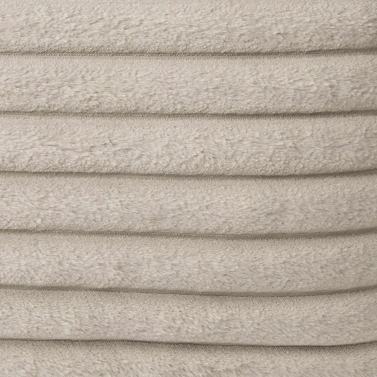 Stripy Pläd Taupe