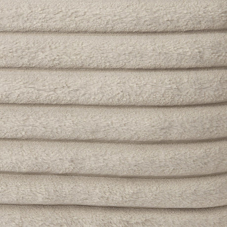 Stripy Pläd Taupe