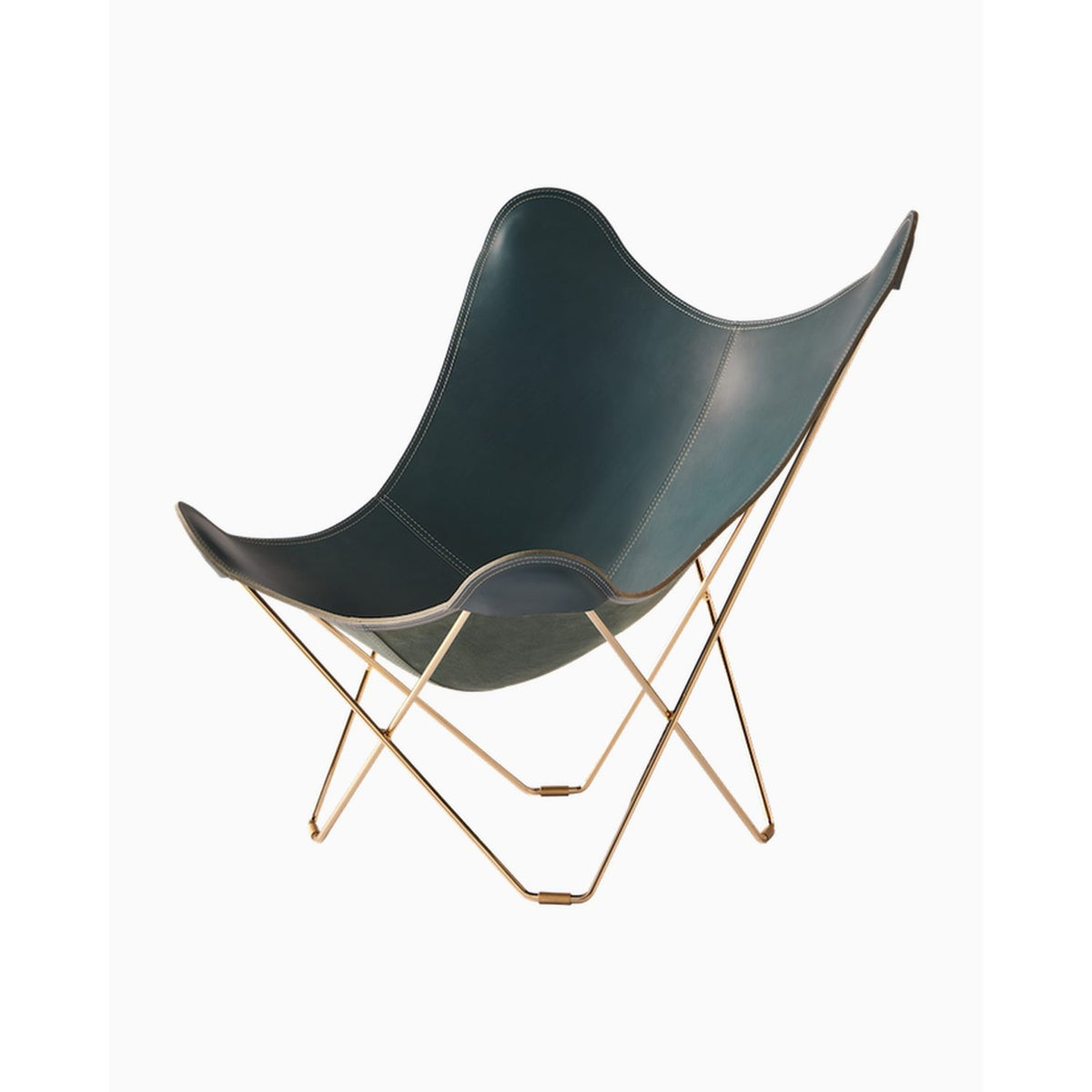 Pampa Mariposa Fåtölj Guld, Ocean Blue