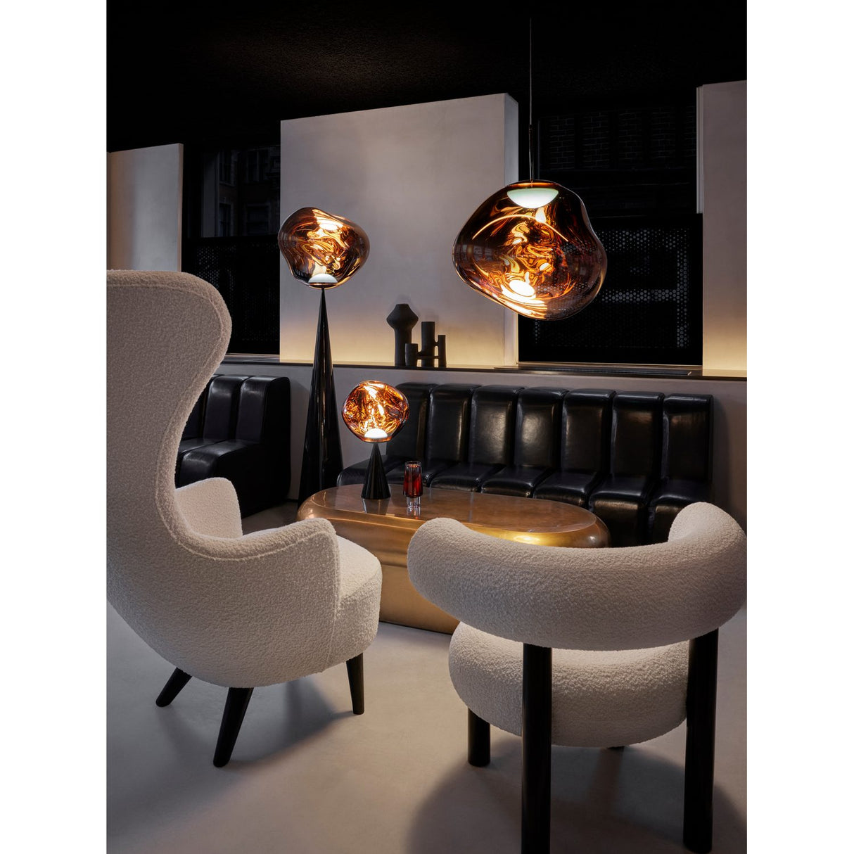 Melt Pendellampa LED Copper