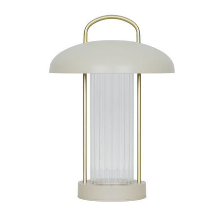 Mirano Uppladdningsbar Lampa Beige