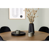 Yakidon, Polar Rund matgrupp Svart,Silver, Brun, ⌀120