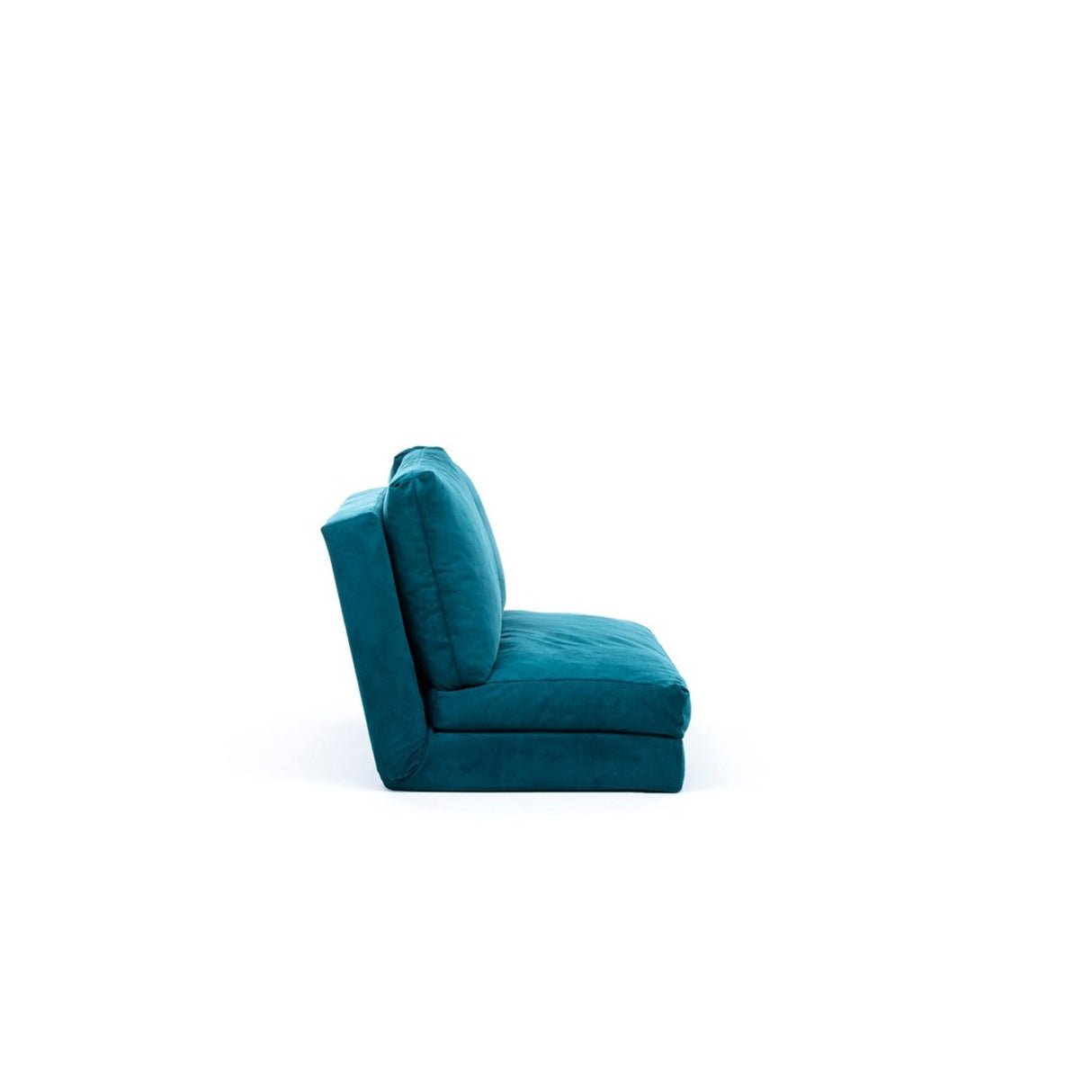 Malabo (32 x 127 x 120 cm) 2-sits bäddsoffa Petroleumgrön