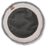 Curly 34Ø cm Sittdyna Charcoal Grey Silver