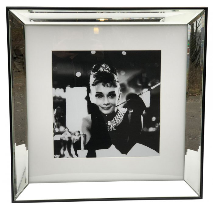 Audrey Hepburn Tavla 52x52cm