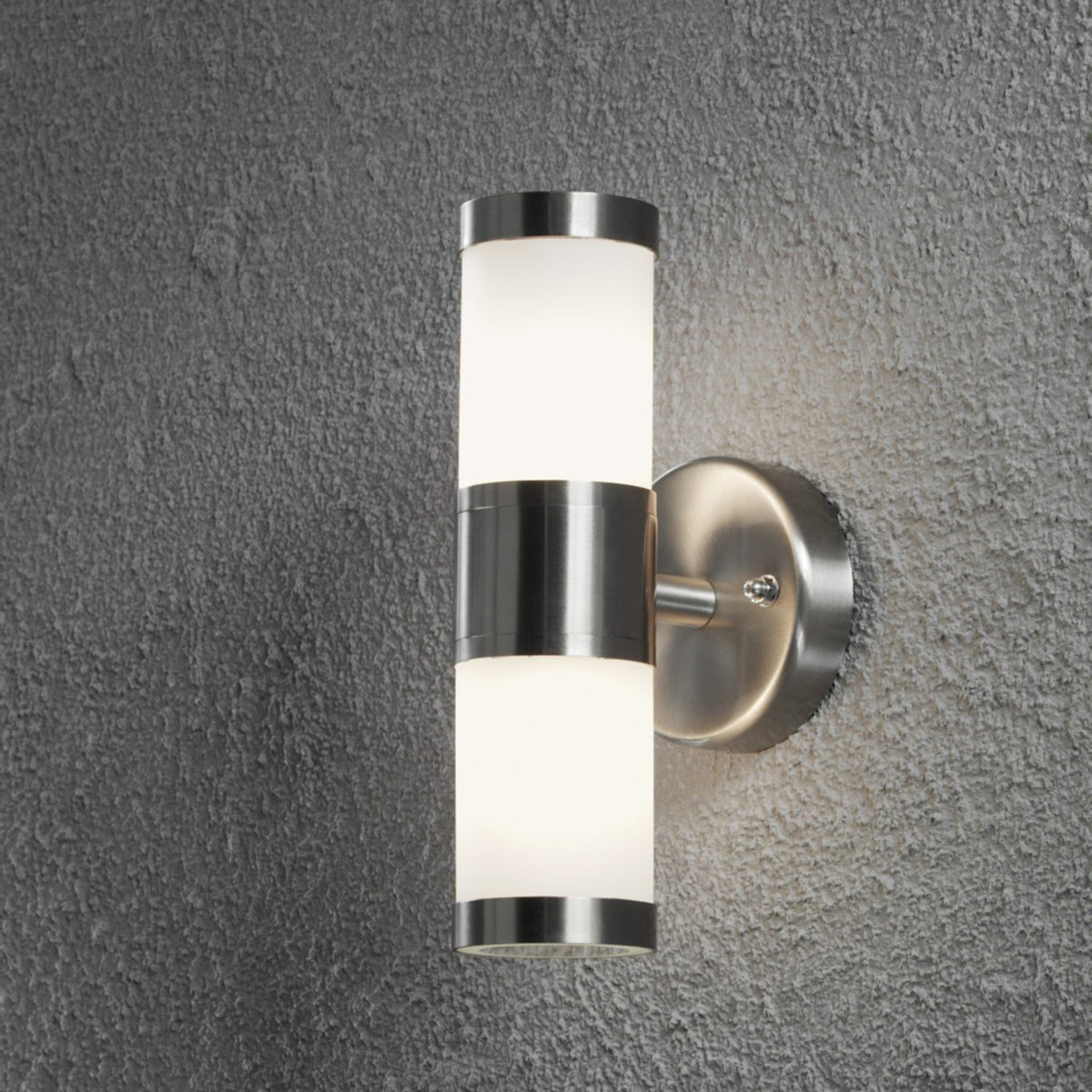 Modena G9 Upp/ner Rostfri Vägglampa Ute
