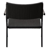 Loop Loungefåtölj Black