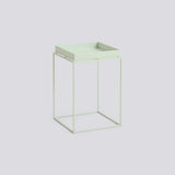 Tray Table L30 × B30 × H44 cm Brickbord Soft mint, Soft mint – pulverlackerat stål