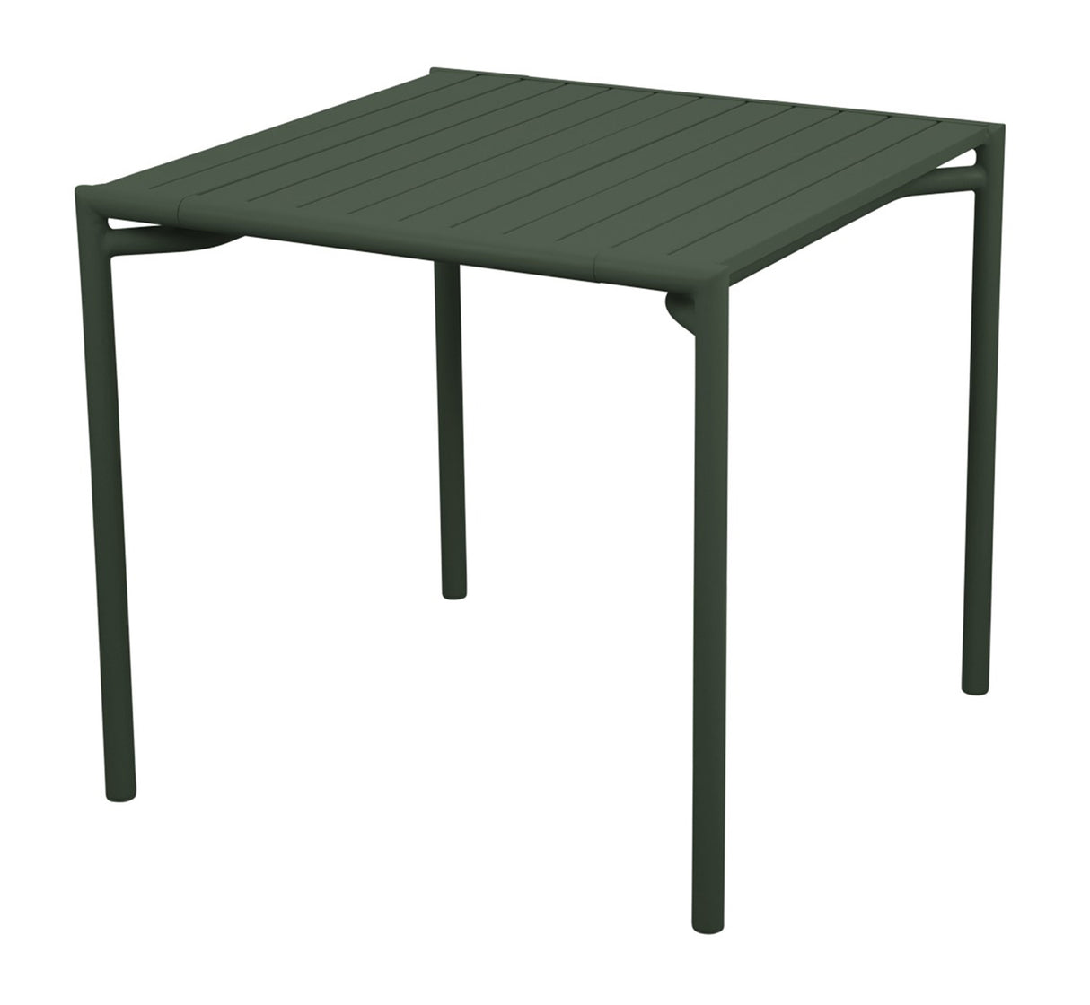 Bliss Matgrupp - Bord 80x80 cm + 2 st Karmstolar Dark Green