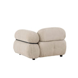 Mika Soffmodul Beige, Vänster Hörndel, Svart