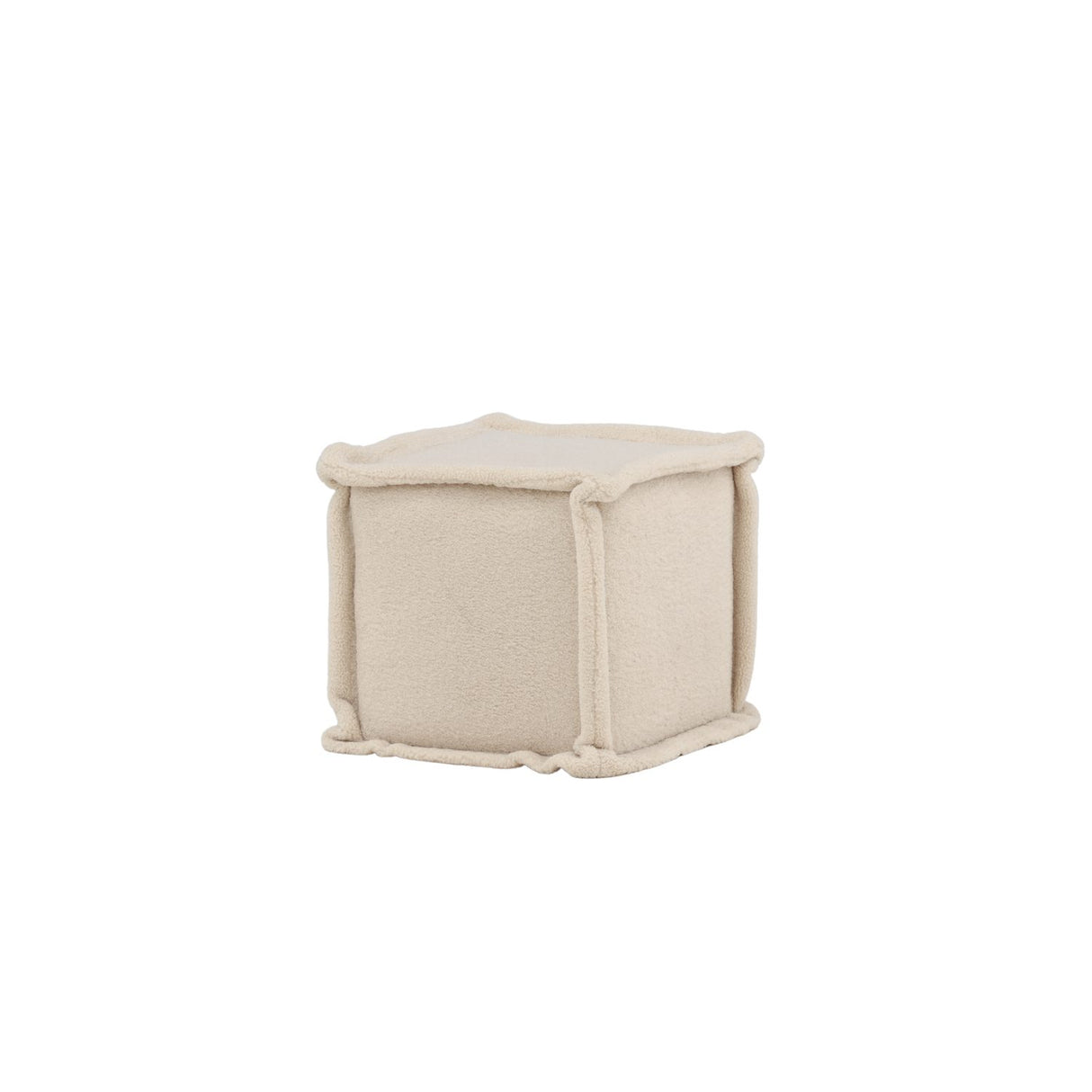 Castine Sittpuff Vit, Fleece
