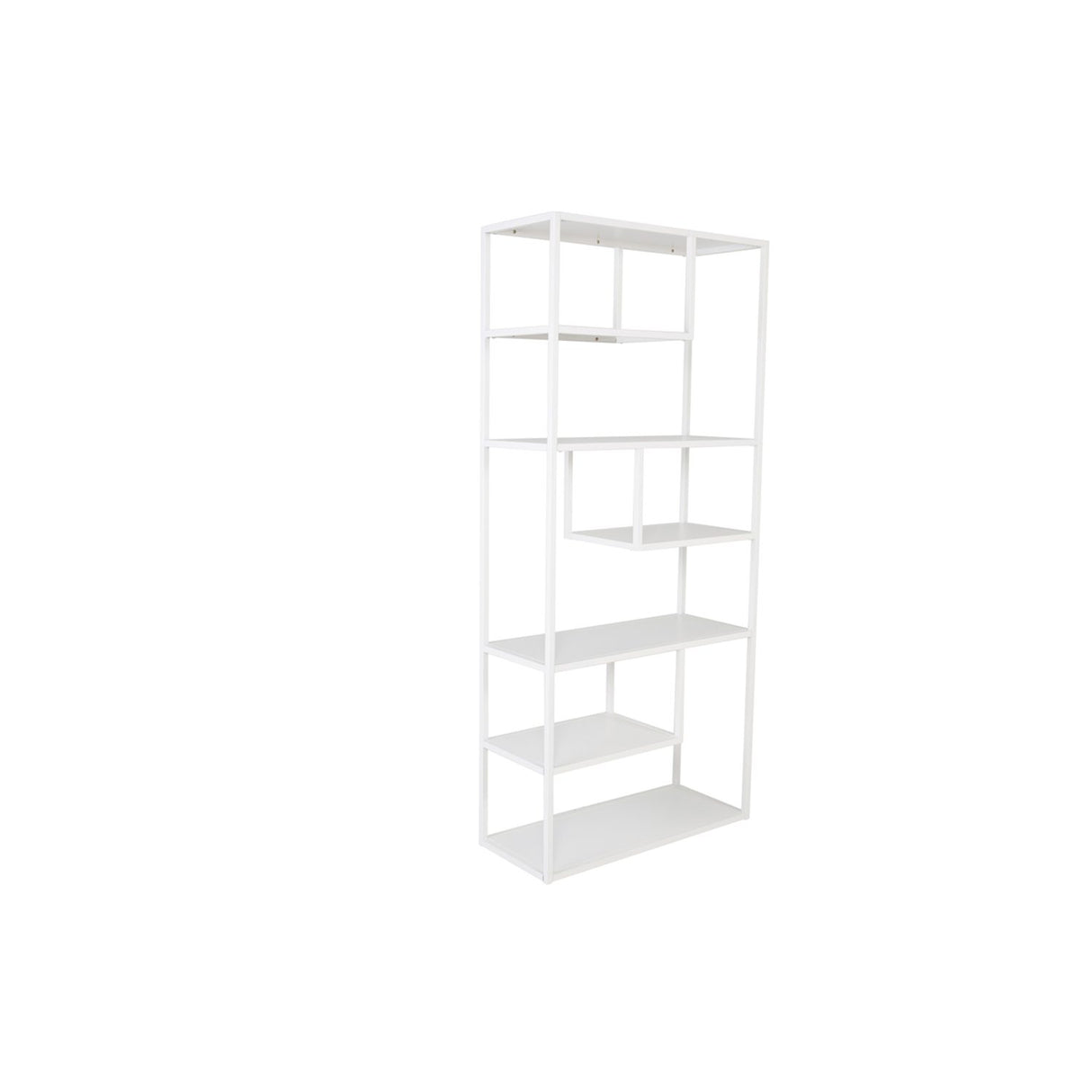 Staal Hylla Vit, 35x85x190