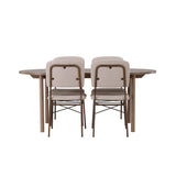 Andy, Seda Oval matgrupp Beige,Brun, Natur, 180 x 90
