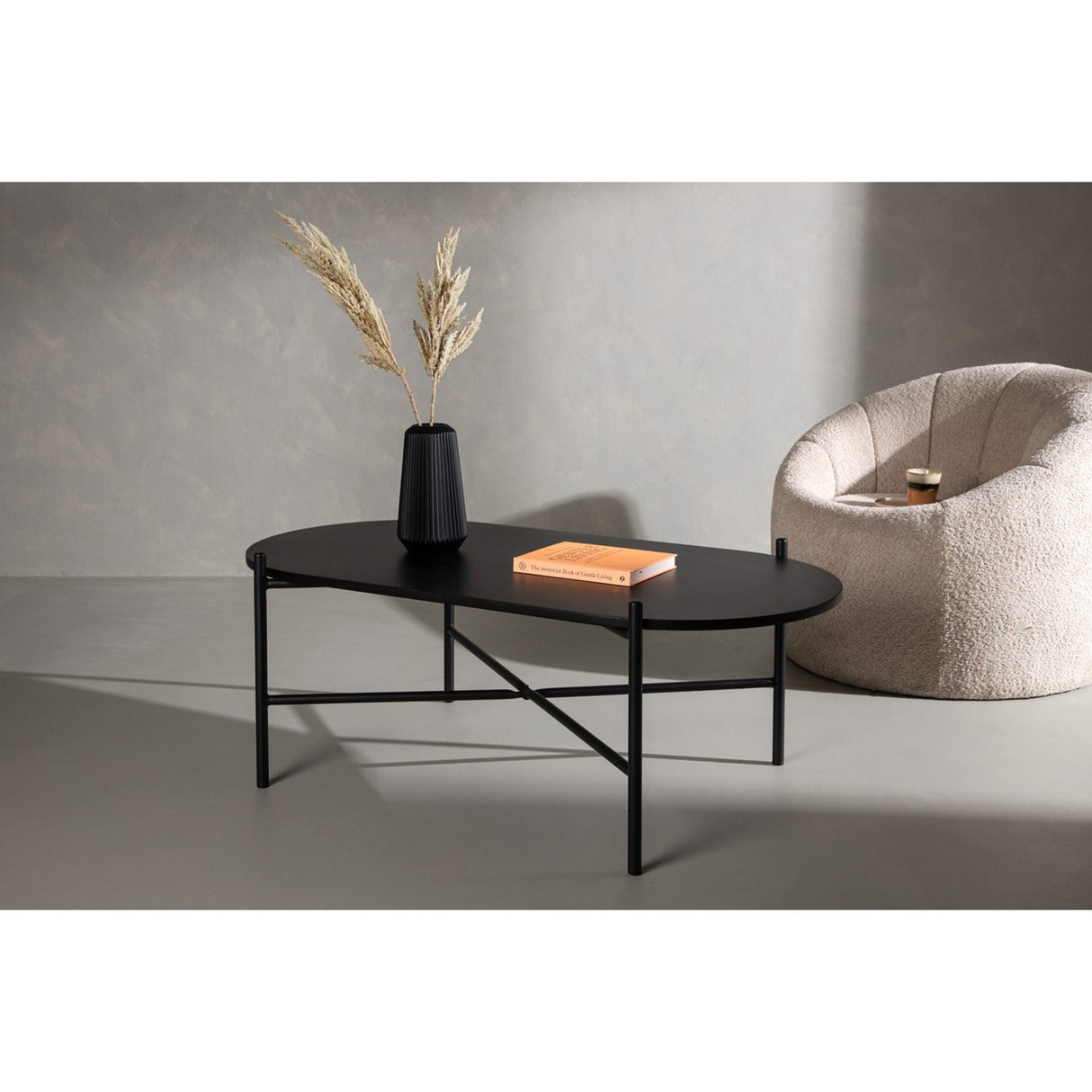 Pueblo Soffbord Svart