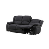 Singapore Reclinersoffa Svart