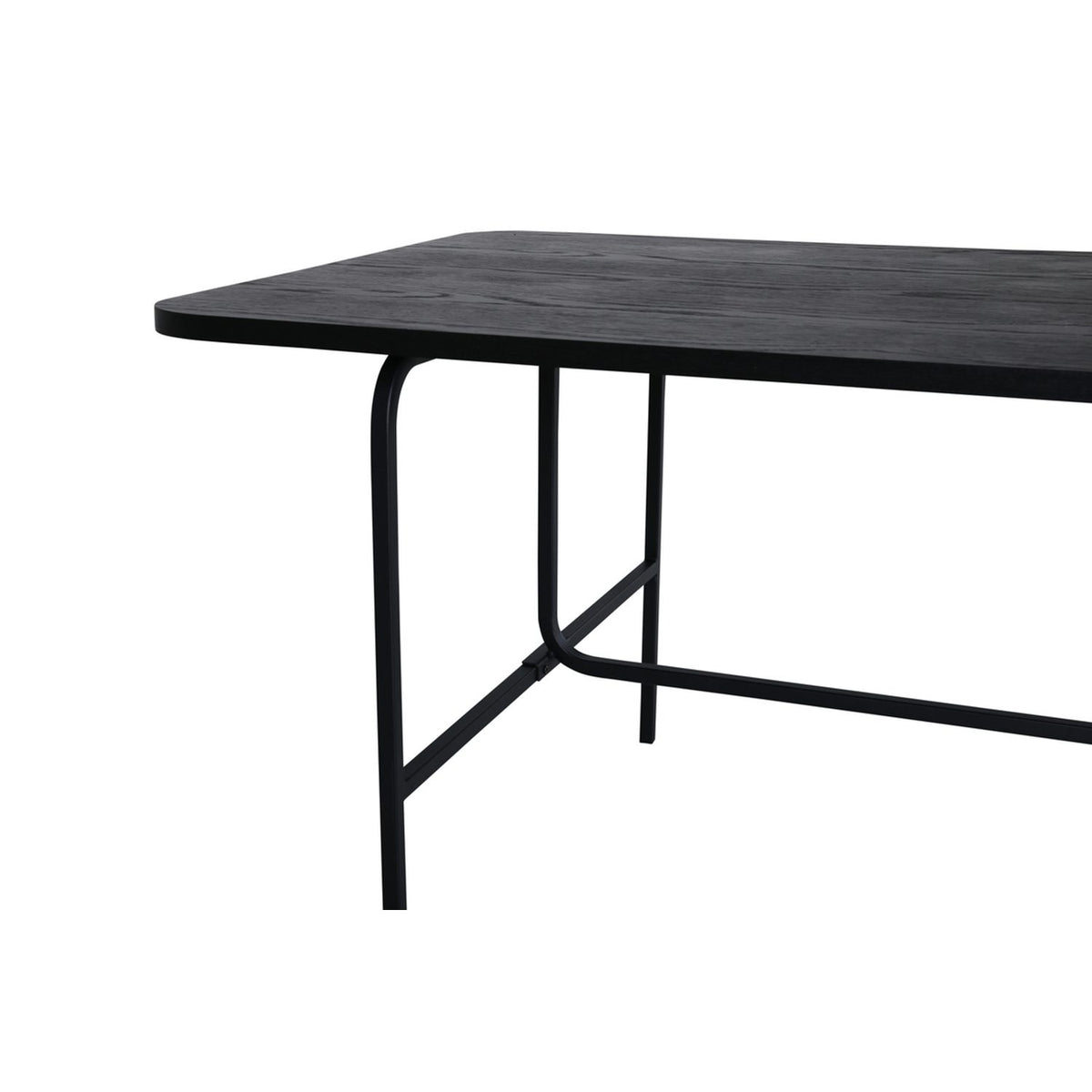 Uno Rektangulärt matbord Svart