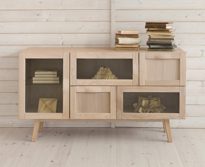 Rainbow Sideboard 133cm Blond Ask