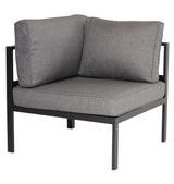 Leone Hörnsoffa Svart