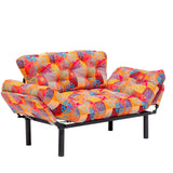 Dakar (155 x 80 x 70 cm) flerfärgad 2-sits bäddsoffa