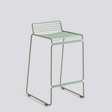 Hee 65 cm Barpall Fall green – pulverlackerat stål