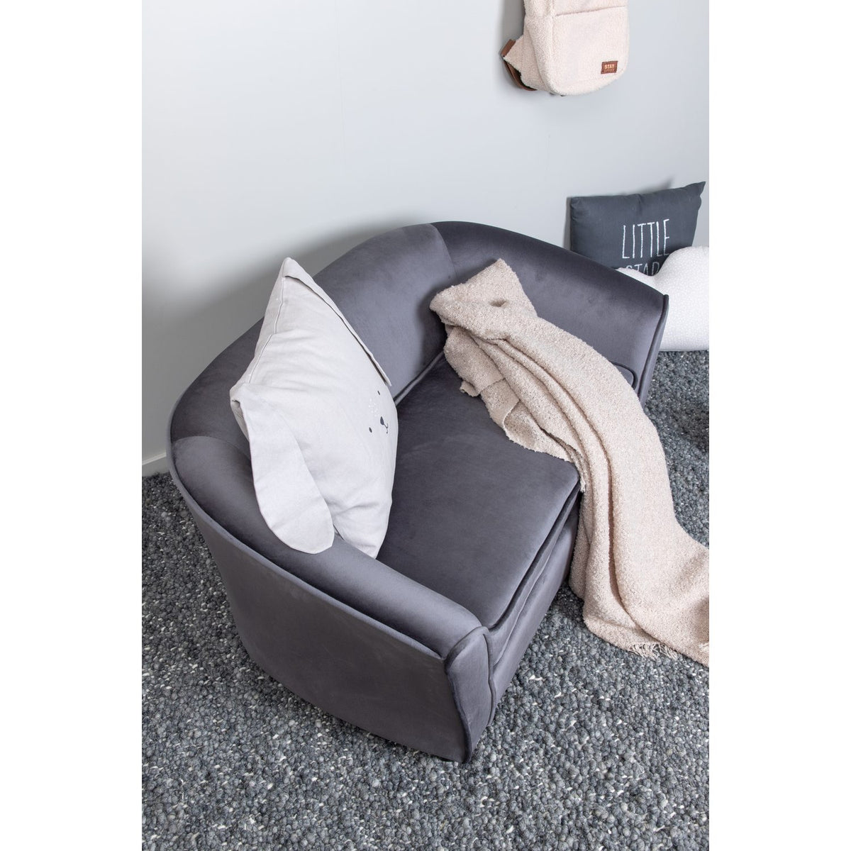 Måna Barnsoffa Grå