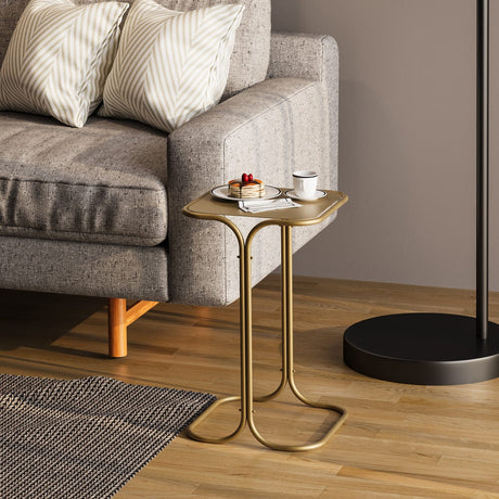 Riga (30 x 52 x 30 cm) Soffbord Guld