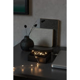 Micro LED USB Silversladd Ljusslinga Inomhus 100 Lampor (4.95m), Varmvit
