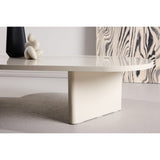 Grönvik Soffbord Beige, 135 x 65