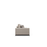 Ghent med sidobord (320 x 102 x 84 cm) Beige 4-sits soffa