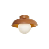 Hand-T (H 24 cm) Vägglampa Ek vit